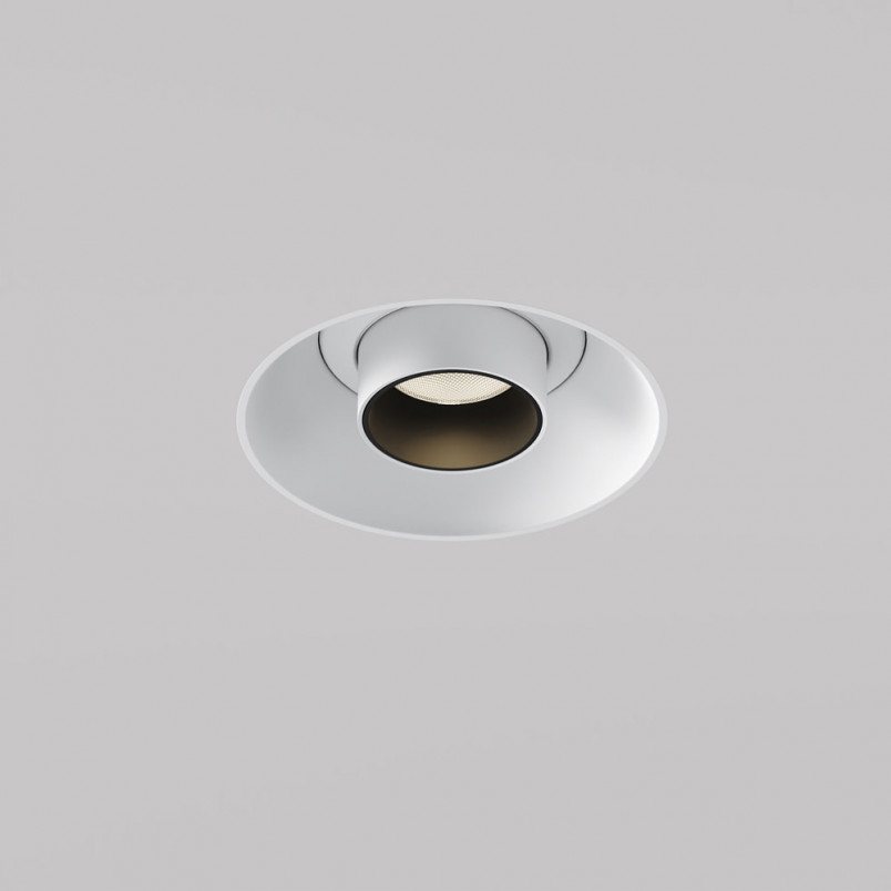 Reflektor podtynkowy Focus T II LED 3000K 3cm H31,6cm biały Maytoni