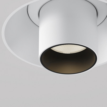 Reflektor podtynkowy Focus T II LED 3000K 3cm H31,6cm biały Maytoni