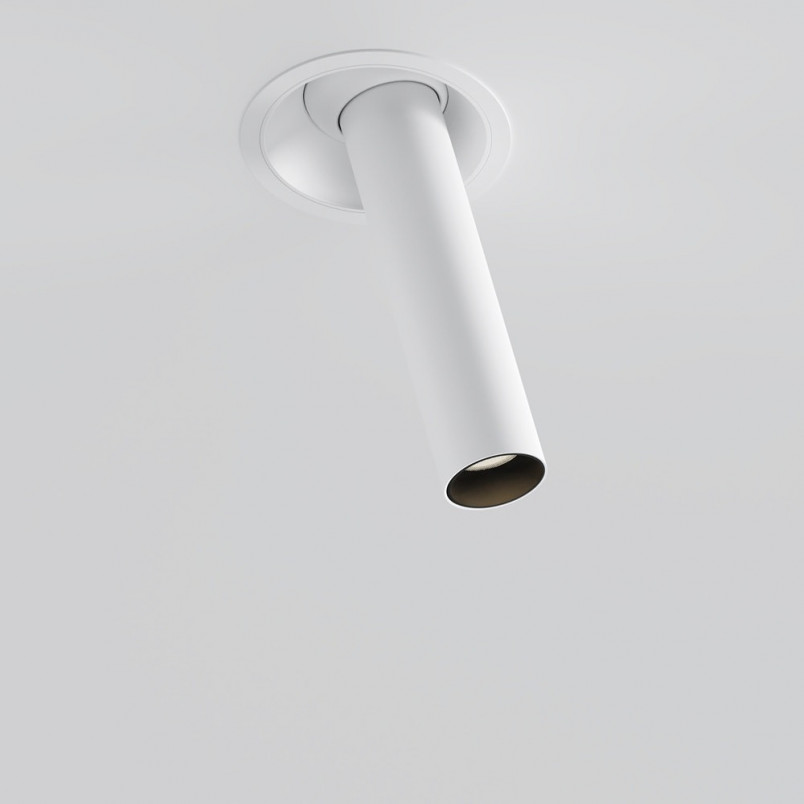 Reflektor podtynkowy Focus T LED 3000K 3cm H21,6cm biały Maytoni