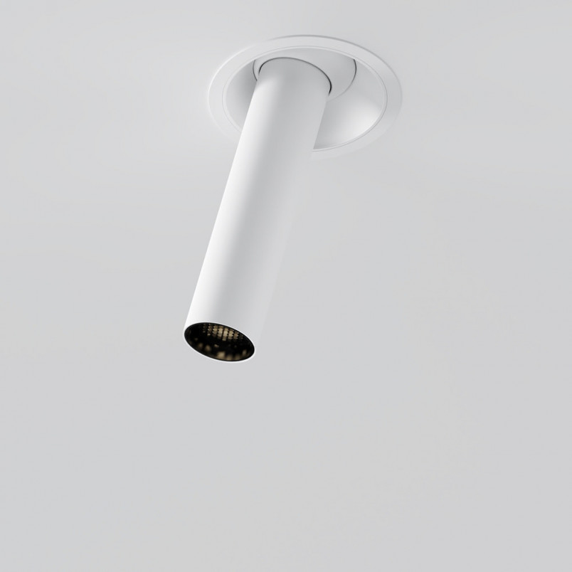 Reflektor podtynkowy Focus T LED 3000K 3cm H21,6cm biały Maytoni