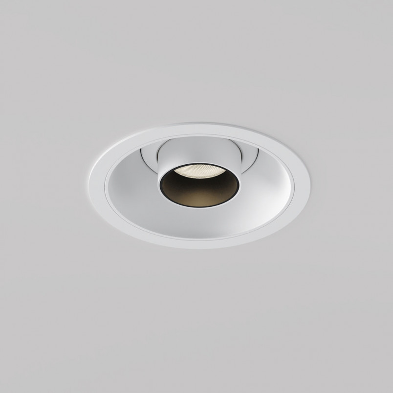 Reflektor podtynkowy Focus T LED 3000K 3cm H21,6cm biały Maytoni