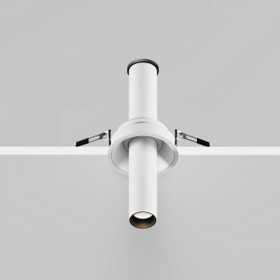 Reflektor podtynkowy Focus T LED 3000K 3cm H21,6cm biały Maytoni
