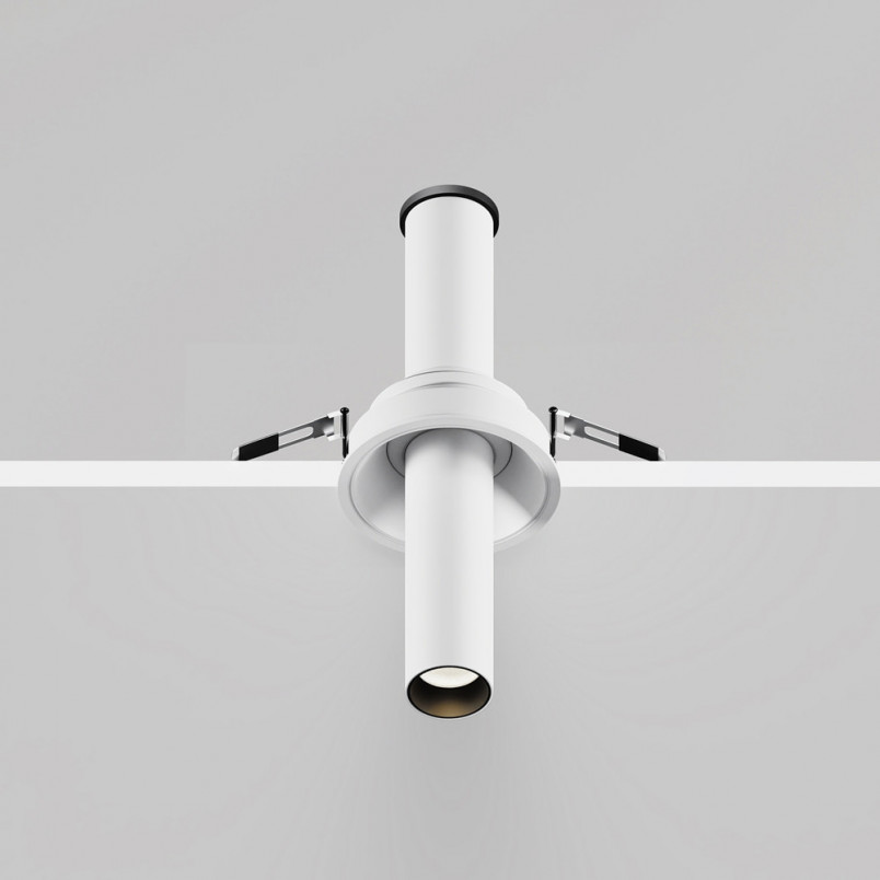 Reflektor podtynkowy Focus T LED 3000K 3cm H21,6cm biały Maytoni