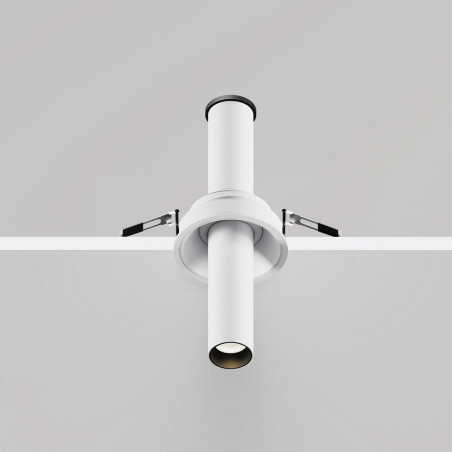 Reflektor podtynkowy Focus T LED 3000K 3cm H21,6cm biały Maytoni
