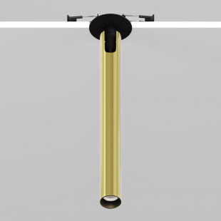 Reflektor sufitowy podtynkowy Focus T LED 3000K 3cm H30cm mosiądz Maytoni