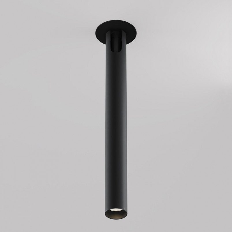 Reflektor sufitowy podtynkowy Focus T LED 3000K 3cm H30cm czarny Maytoni