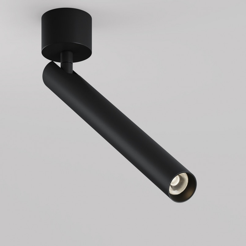 Reflektor sufitowy Focus T LED 3000K 3cm H30cm czarny Maytoni