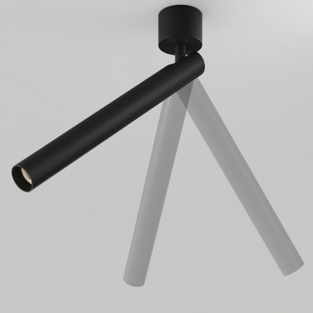 Reflektor sufitowy Focus T LED 3000K 3cm H30cm czarny Maytoni