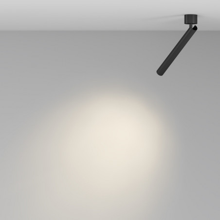 Reflektor sufitowy Focus T LED 3000K 3cm H30cm czarny Maytoni