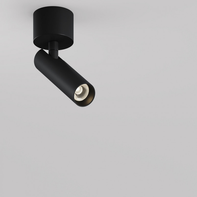 Reflektor sufitowy Focus T LED 3000K 3cm H12,5cm czarny Maytoni
