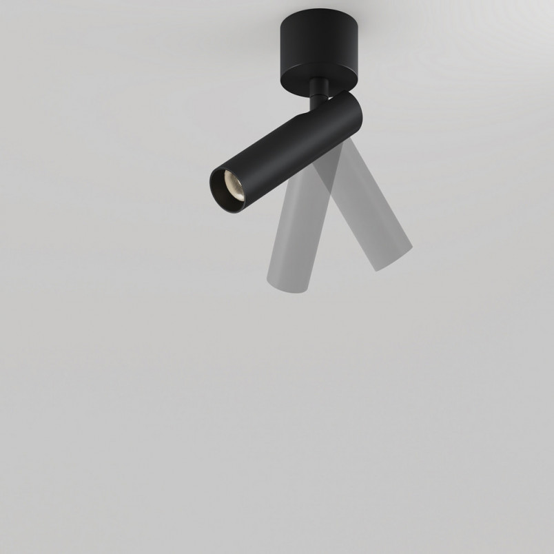 Reflektor sufitowy Focus T LED 3000K 3cm H12,5cm czarny Maytoni