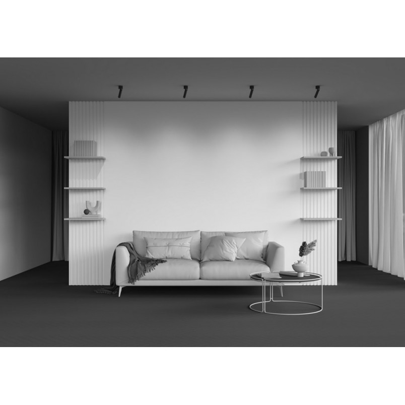 Reflektor sufitowy Focus T LED 3000K 3cm H12,5cm czarny Maytoni