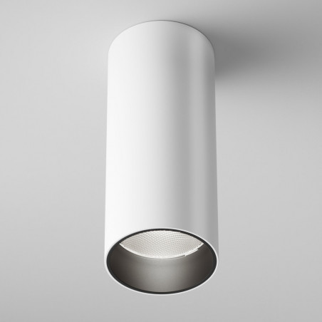 Lampa tuba spot natynkowa ściemniana Focus LED 4000K 5,2cm biała Maytoni