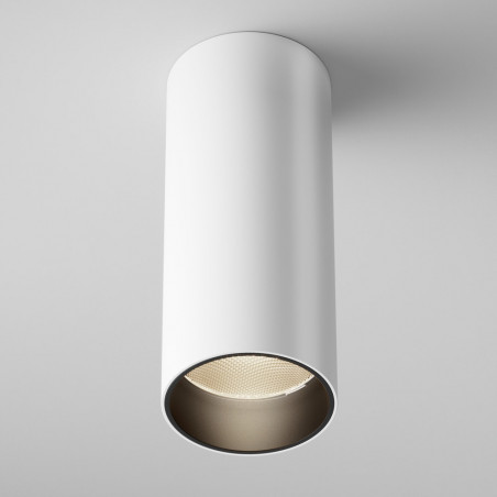 Lampa tuba spot natynkowa ściemniana Focus LED 3000K 5,2cm biała Maytoni