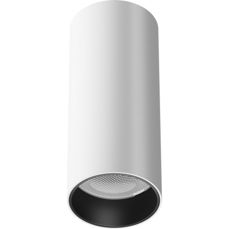 Lampa tuba spot natynkowa ściemniana Focus LED 3000K 5,2cm biała Maytoni