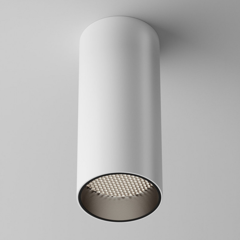 Lampa tuba spot natynkowa Focus LED 4000K 5,2cm biała Maytoni