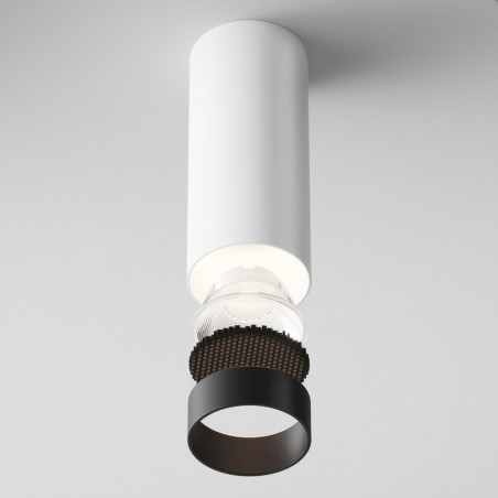 Lampa tuba spot natynkowa Focus LED 4000K 5,2cm biała Maytoni