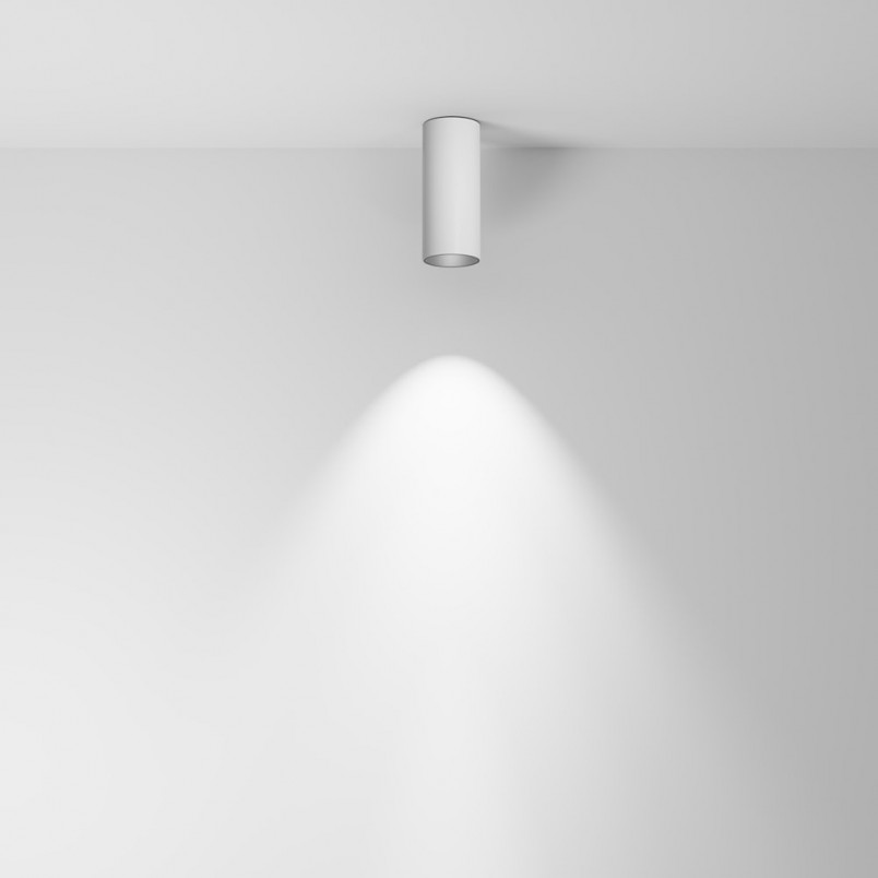 Lampa tuba spot natynkowa Focus LED 4000K 5,2cm biała Maytoni