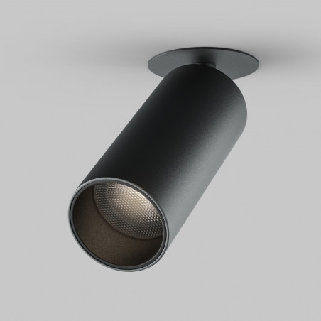 Reflektor spot podtynkowy Focus LED 4000K 5,2cm czarny Maytoni