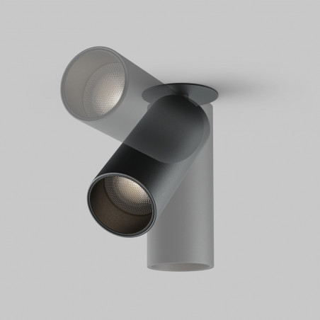 Reflektor spot podtynkowy Focus LED 4000K 5,2cm czarny Maytoni