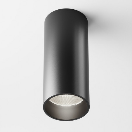 Lampa tuba spot natynkowa ściemniana Focus LED 4000K 5,2cm czarna Maytoni