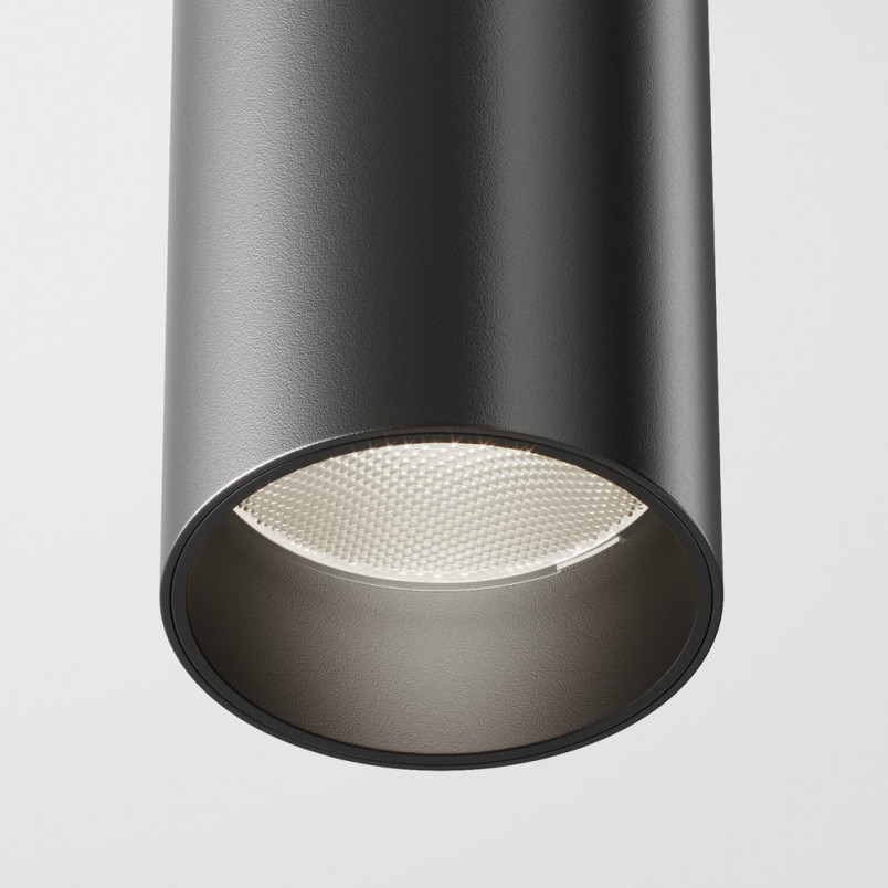 Lampa tuba spot natynkowa ściemniana Focus LED 4000K 5,2cm czarna Maytoni