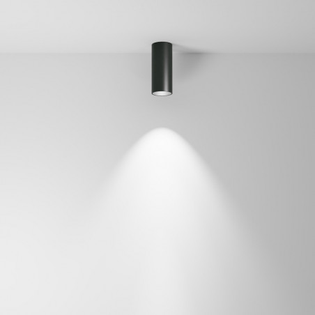 Lampa tuba spot natynkowa ściemniana Focus LED 4000K 5,2cm czarna Maytoni