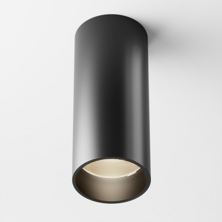 Lampa tuba spot natynkowa Focus LED 3000K 5,2cm czarna Maytoni