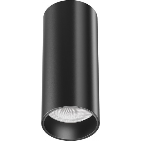 Lampa tuba spot natynkowa Focus LED 3000K 5,2cm czarna Maytoni