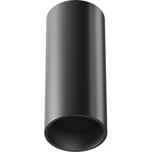 Lampa tuba spot natynkowa Focus LED 3000K 5,2cm czarna Maytoni