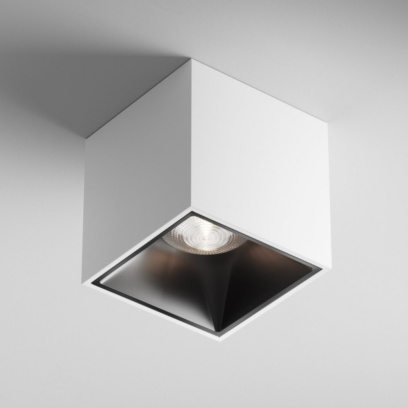 Lampa kwadratowa spot ściemniana Alfa LED 4000K 7x7cm biała Maytoni