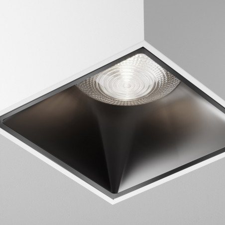 Lampa kwadratowa spot ściemniana Alfa LED 4000K 7x7cm biała Maytoni