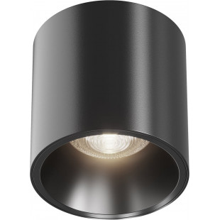 Lampa spot tuba ściemniana Alfa LED 4000K 7cm czarna Maytoni