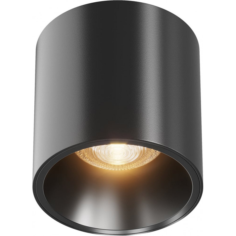 Lampa spot tuba ściemniana Alfa LED 3000K 7cm czarna Maytoni