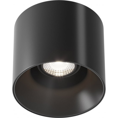 Lampa spot tuba ściemniana Alfa LED 4000K 12,5cm czarna Maytoni