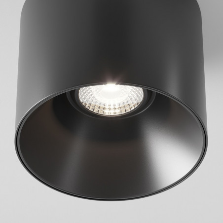 Lampa spot tuba ściemniana Alfa LED 4000K 10cm czarna Maytoni
