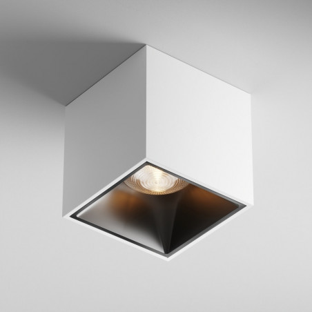 Lampa kwadratowa spot Alfa LED 3000K 7x7cm biała Maytoni