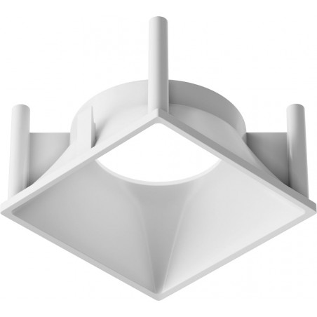 Ramka dekoracyjna do lamp Alfa LED 6,8x,6,8cm biała Maytoni