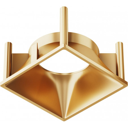Ramka dekoracyjna do lamp Alfa LED 6,8x,6,8cm matowe złoto Maytoni