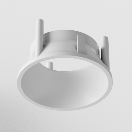 Ramka dekoracyjna do lamp Alfa LED 6,7cm biała Maytoni