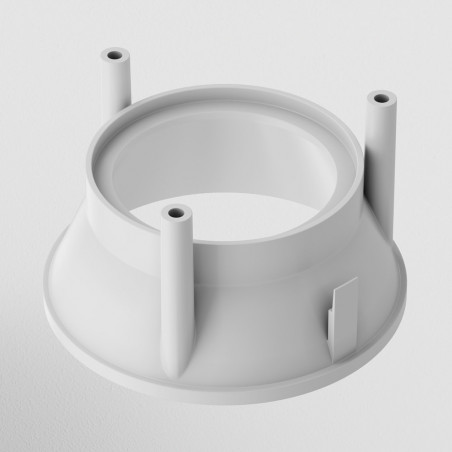 Ramka dekoracyjna do lamp Alfa LED 6,7cm biała Maytoni