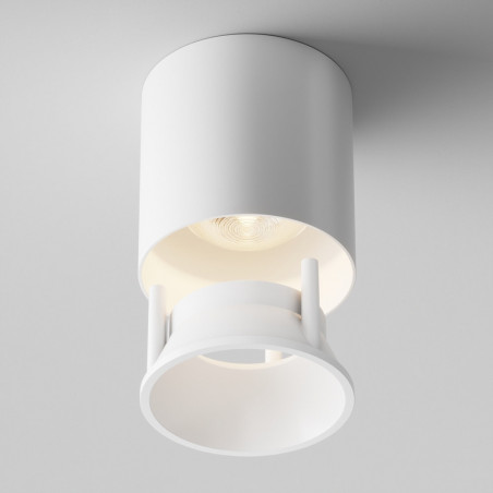 Ramka dekoracyjna do lamp Alfa LED 6,7cm biała Maytoni