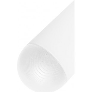 Lampa wisząca szklana z drewnem Funsui  8,4cm biała Ummo