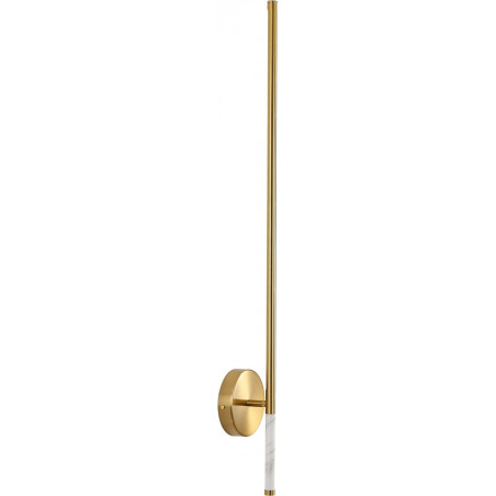 Kinkiet pionowy Fresco LED 95cm złoty Step Into Design
