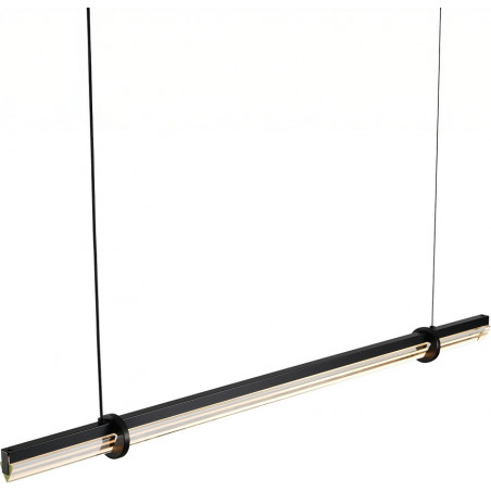 Lampa wisząca podłużna Lovely LED 100cm czarna Step Into Design