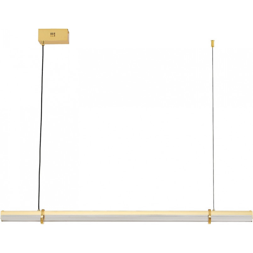 Lampa wisząca podłużna glamour Lovely LED 100cm złota Step Into Design