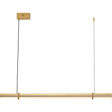 Lampa wisząca podłużna glamour Lovely LED 100cm złota Step Into Design