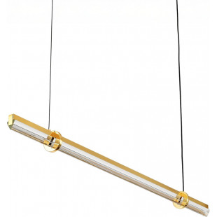 Lampa wisząca podłużna glamour Lovely LED 100cm złota Step Into Design