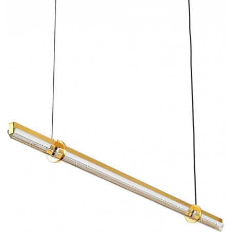 Lampa wisząca podłużna glamour Lovely LED 100cm złota Step Into Design