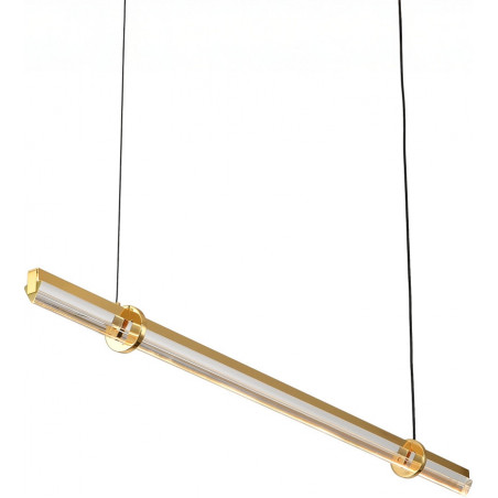 Lampa wisząca podłużna glamour Lovely LED 100cm złota Step Into Design